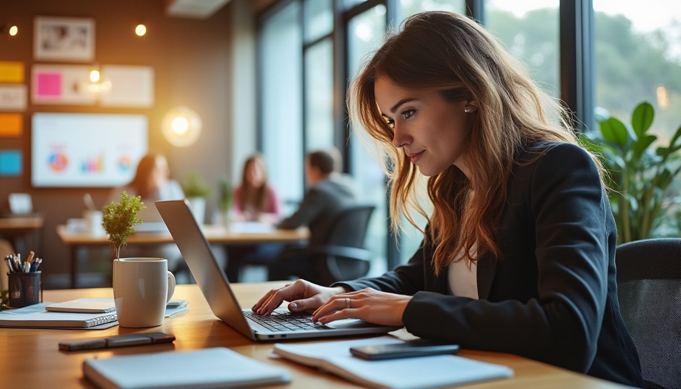 Illustration: Le rôle essentiel de la chargée du marketing numérique dans l’entreprise