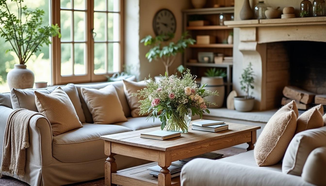 Déco de la maison de campagne : charme naturel et élégance cosy