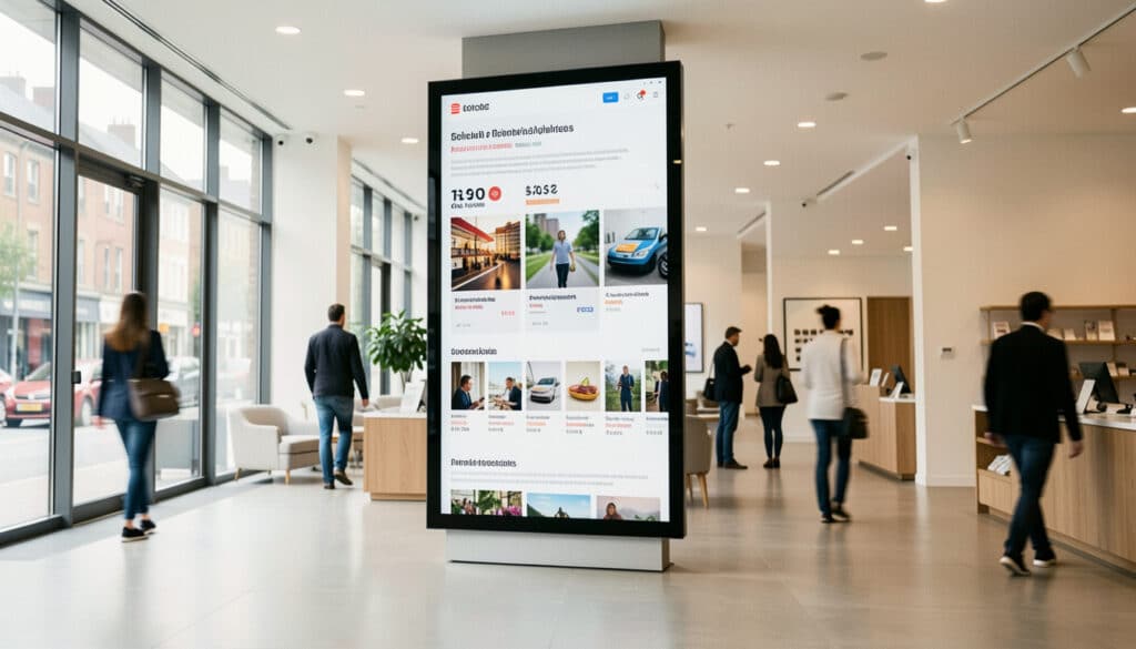 Écran d’affichage dynamique : usages, formats et choix